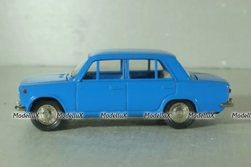 Ваз-2101 А9, синий, ранний, Тантал/Радон 1:43