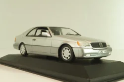 Mercedes-Benz 600 SEC (C140) 1992, B66005701, silver, Minichamps 1:43