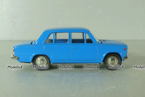 Ваз-2101 А9, синий, ранний, Тантал/Радон 1:43