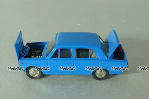 Ваз-2101 А9, синий, ранний, Тантал/Радон 1:43