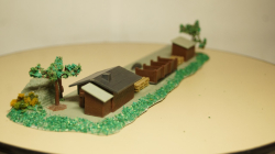 Тупик - рампа, VERO масштаб HO 1:87