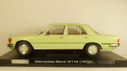 Mercedes S-Class (w116) 1972 light green, MCG18181, MCG 1:18