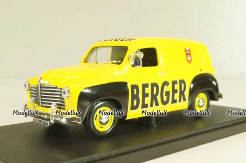 Renault Colorale "Berger" 1951, yellow/black, Atlas 1:43