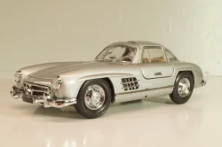 Mercedes-Benz 300 SL Gullwing (W198) 1954, silver, Franklin Mint 1:24