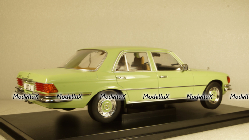 Mercedes S-Class (w116) 1972 light green, MCG18181, MCG 1:18