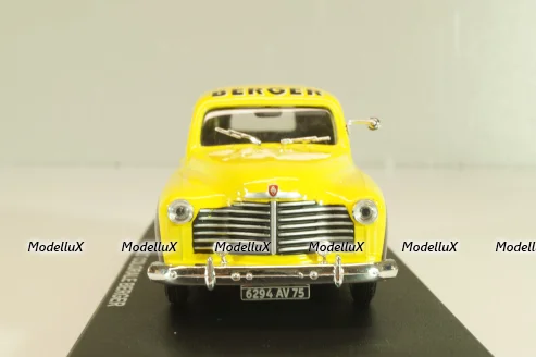 Renault Colorale "Berger" 1951, yellow/black, Atlas 1:43