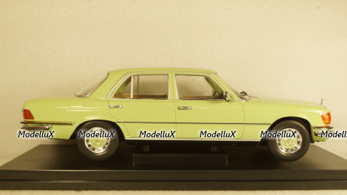 Mercedes S-Class (w116) 1972 light green, MCG18181, MCG 1:18