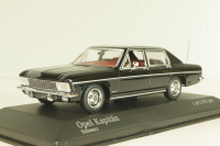 Opel Kapitan 1969, black, 430046001, Minichamps 1:43