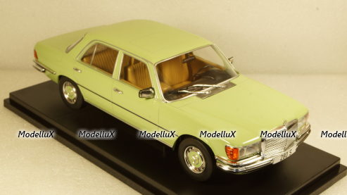 Mercedes S-Class (w116) 1972 light green, MCG18181, MCG 1:18