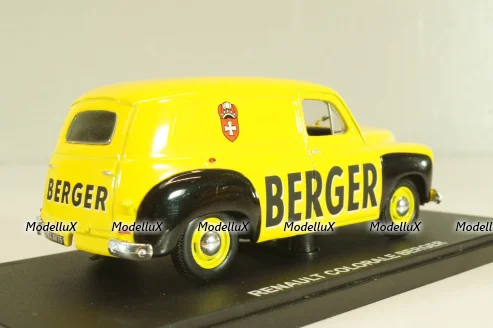Renault Colorale "Berger" 1951, yellow/black, Atlas 1:43