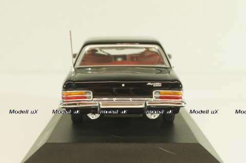 Opel Kapitan 1969, black, 430046001, Minichamps 1:43