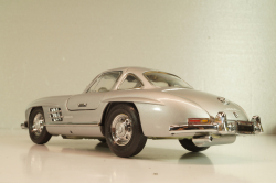 Mercedes-Benz 300 SL Gullwing (W198) 1954, silver, Franklin Mint 1:24