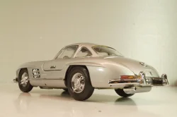 Mercedes-Benz 300 SL Gullwing (W198) 1954, silver, Franklin Mint 1:24