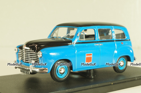 Renault Colorale Vitree "Boussac" 1952, blue/black, Atlas 1:43