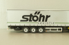Mercedes-Benz Actros FH25 GigaSpace 4x2 2012 with semi-trailer "Stohr", green/silver, 8622/03, NZG 1:50