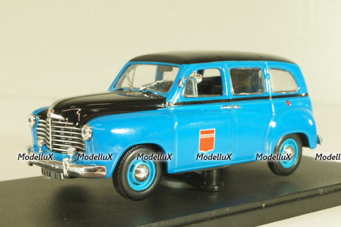 Renault Colorale Vitree "Boussac" 1952, blue/black, Atlas 1:43