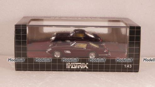 Ferrari 250 GT SPECIALE PININFARINA RESTORED 1957 - PERSONAL CAR HRH PRINCE BERNHARD OF HOLLAND - BORDEAUX, Matrix 1:43