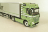 Mercedes-Benz Actros FH25 GigaSpace 4x2 2012 with semi-trailer "Stohr", green/silver, 8622/03, NZG 1:50