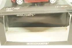 Opel Astra Coupe 2000, dark red, 430049124, Minichamps 1:43
