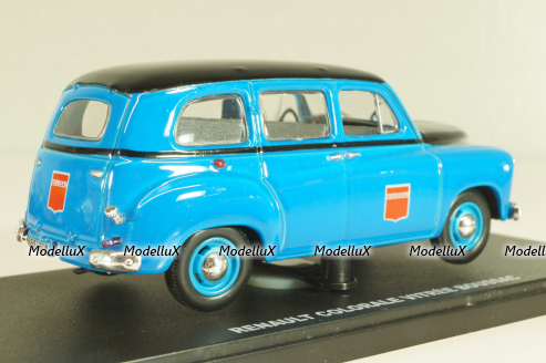Renault Colorale Vitree "Boussac" 1952, blue/black, Atlas 1:43