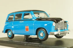 Renault Colorale Vitree "Boussac" 1952, blue/black, Atlas 1:43