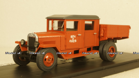 ЗиС-5В (с двойной кабиной) пожарный­, Клаксон 1:43