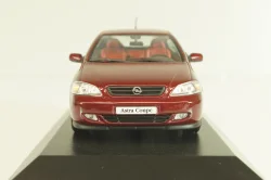 Opel Astra Coupe 2000, dark red, 430049124, Minichamps 1:43