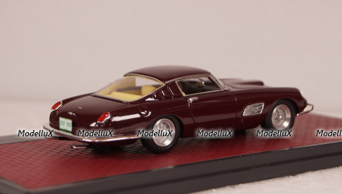 Ferrari 250 GT SPECIALE PININFARINA RESTORED 1957 - PERSONAL CAR HRH PRINCE BERNHARD OF HOLLAND - BORDEAUX, Matrix 1:43