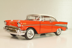 Chevrolet Bel Air 1957, red/white roof, Franklin Mint 1:24