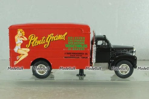Mack B-series 1954 truck, black/red, Vitesse 1:43