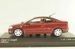 Opel Astra Coupe 2000, dark red, 430049124, Minichamps 1:43