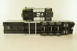 Mercedes-Benz Actros FH25 GigaSpace 4x2 2012 with semi-trailer "Stohr", green/silver, 8622/03, NZG 1:50