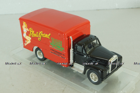 Mack B-series 1954 truck, black/red, Vitesse 1:43