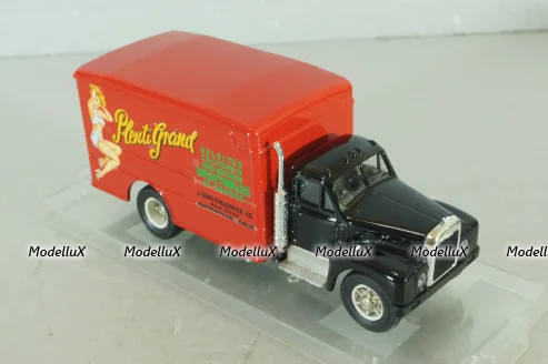 Mack B-series 1954 truck, black/red, Vitesse 1:43