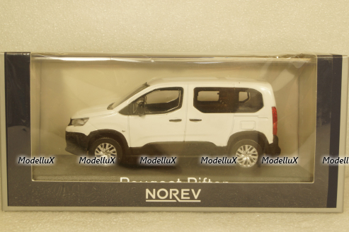 Peugeot Rifter van 2018, white, 479062, Norev 1:43