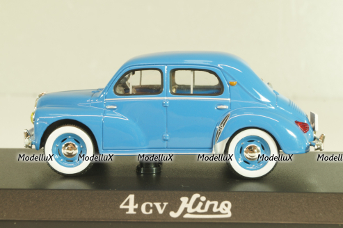 Renault 4CV Hino Diesel (Japan version) 1953, blue, 513222, Norev 1:43