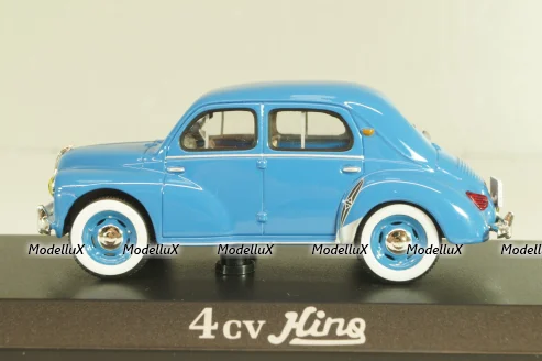 Renault 4CV Hino Diesel (Japan version) 1953, blue, 513222, Norev 1:43