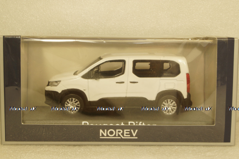 Peugeot Rifter 2018 White, 479062, Norev 1:43