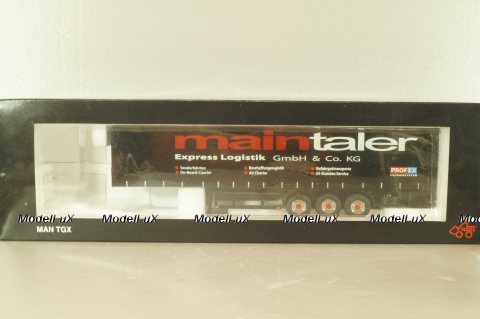 Kogel semi-trailer "Main taler", black, 848/01, NZG 1:50