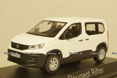 Peugeot Rifter van 2018, white, 479062, Norev 1:43