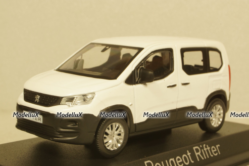 Peugeot Rifter van 2018, white, 479062, Norev 1:43