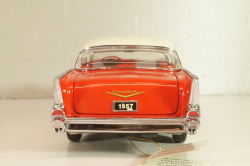 Chevrolet Bel Air 1957, red/white roof, Franklin Mint 1:24