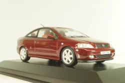 Opel Astra Coupe 2000, dark red, 430049124, Minichamps 1:43