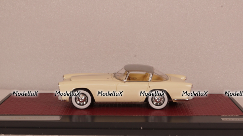 Dodge Storm Zeder Z-250 Bertone 1953 white, Matrix 1:43