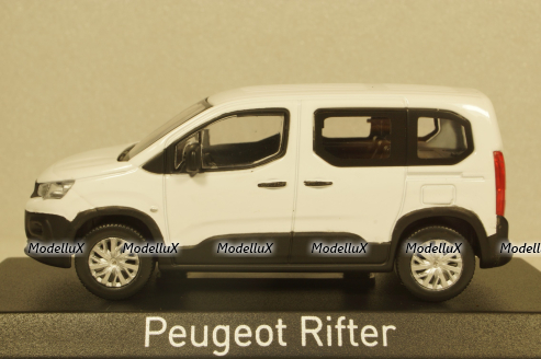 Peugeot Rifter van 2018, white, 479062, Norev 1:43