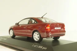 Opel Astra Coupe 2000, dark red, 430049124, Minichamps 1:43