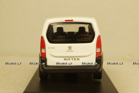 Peugeot Rifter van 2018, white, 479062, Norev 1:43