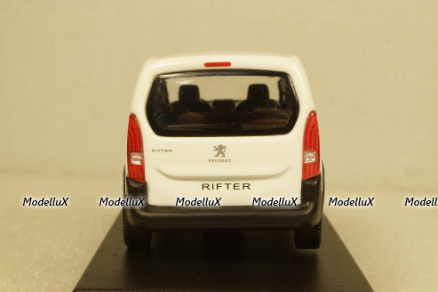 Peugeot Rifter van 2018, white, 479062, Norev 1:43