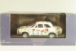 Ford Escort 1850 TC #1, winner London-Mexico 1995, white, 513, Trofeu 1:43