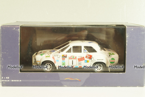 Ford Escort 1850 TC #1, winner London-Mexico 1995, white, 513, Trofeu 1:43